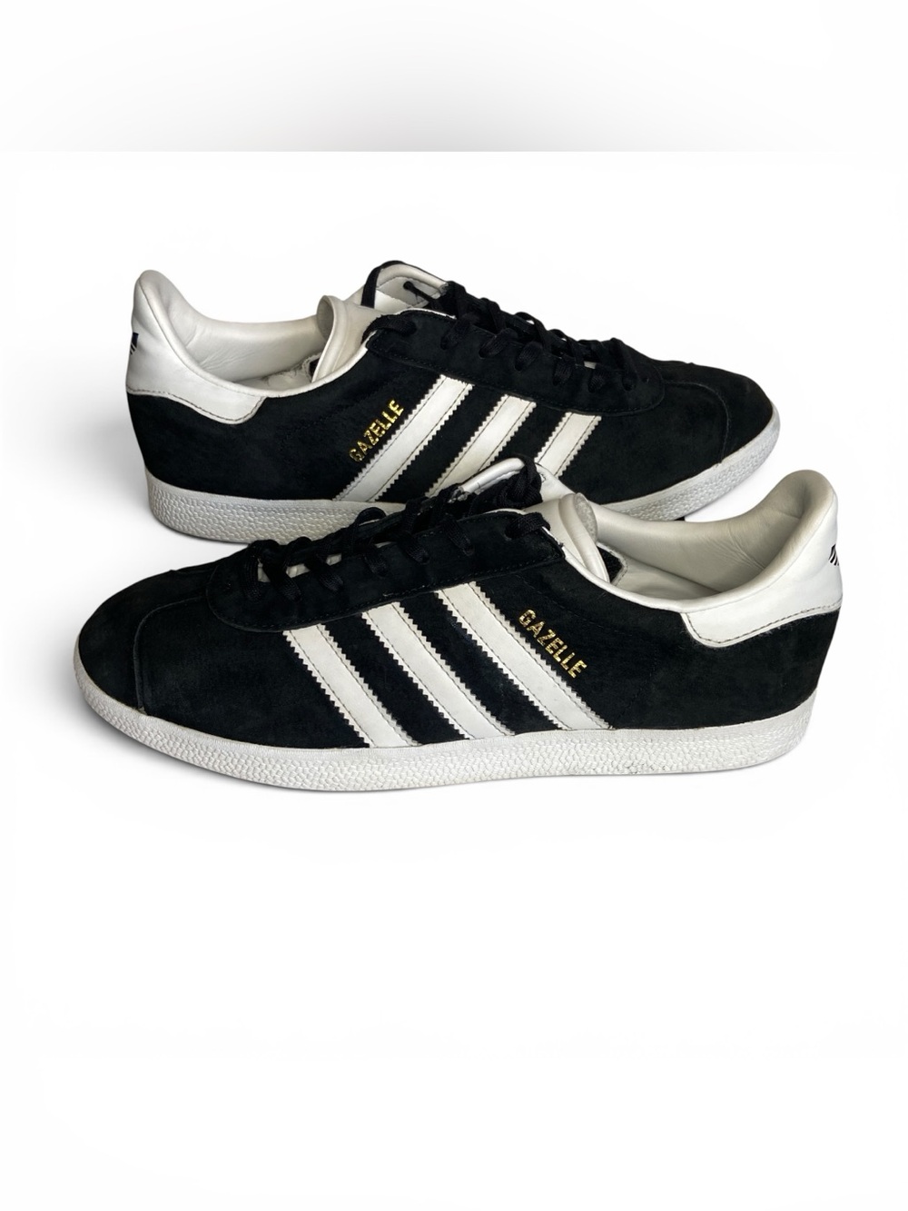 Adidas | Men’s Gazelle Core Black White Suede 1991 Reissue Sneakers | Size 10.5